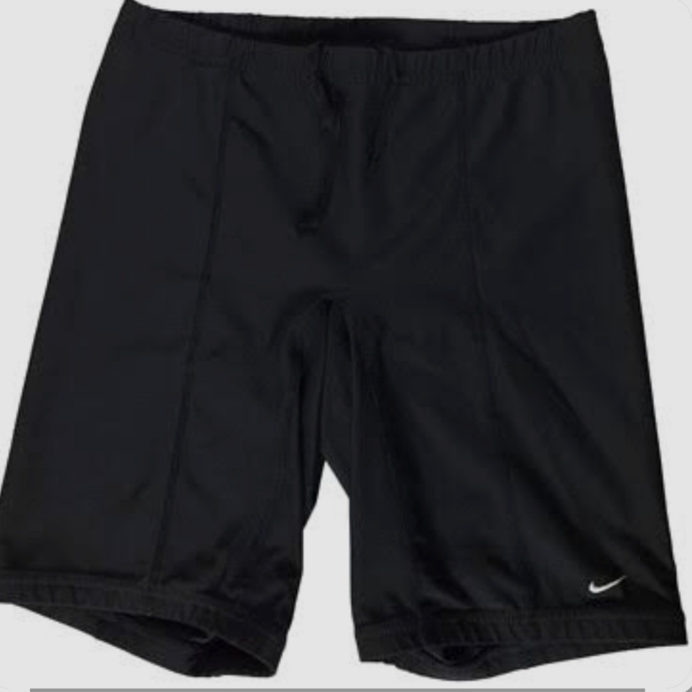 Nike Alpha Project Men's Athletic Shorts Size M Solid Black Stretch Summer
